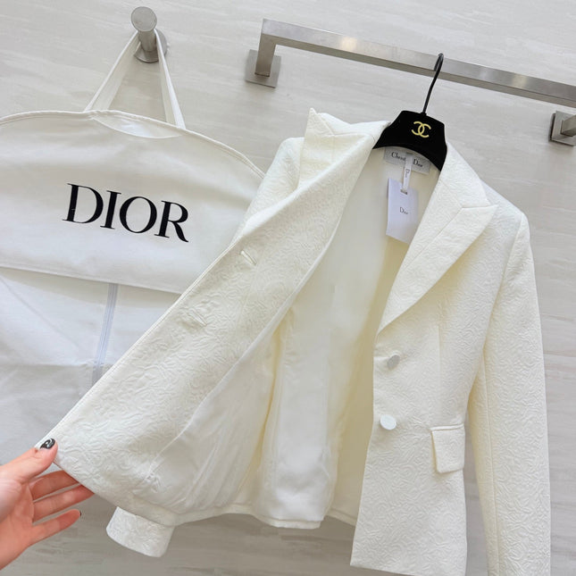 DIOR 26S JACQUARD BLAZER 1073