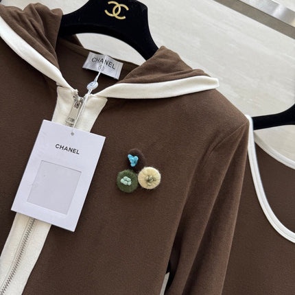 CHANEL 26S JACKET AND SLEEVELESS DRESS SET 961
