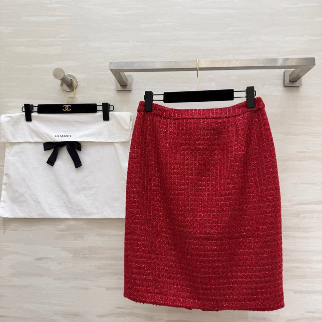 CHANEL 26S WOOL SKIRT 926