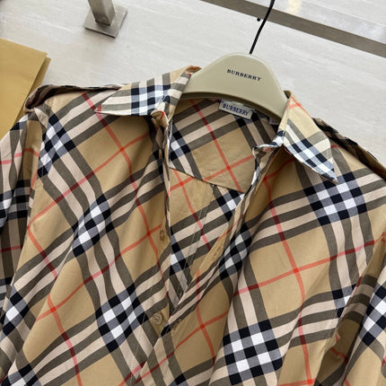 BURBERRY 26S SHIRT DRESS 415