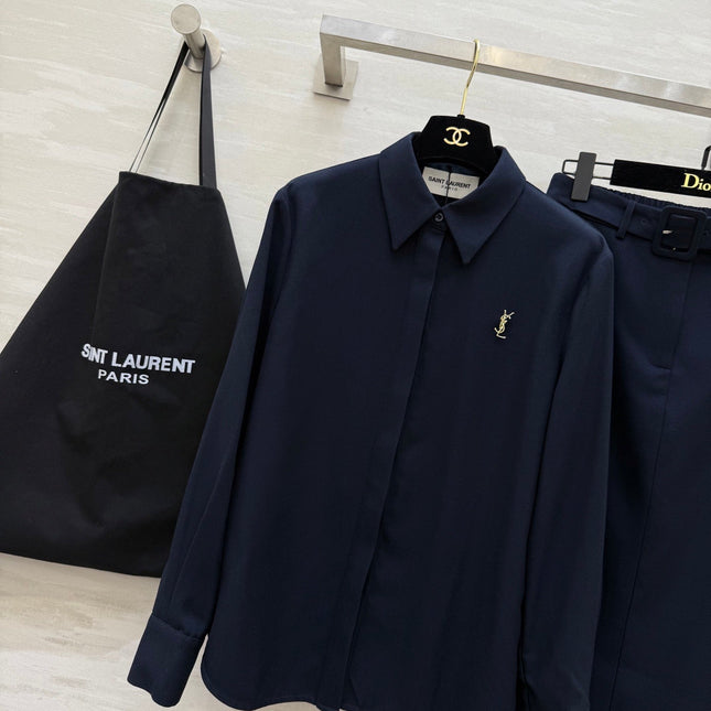 YSL 26S SHIRT AND SKIRT SET 306