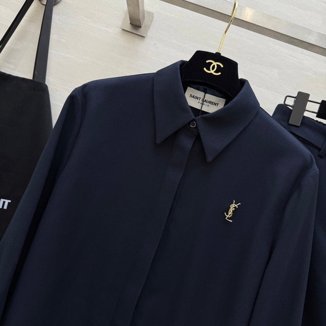YSL 26S SHIRT AND SKIRT SET 306