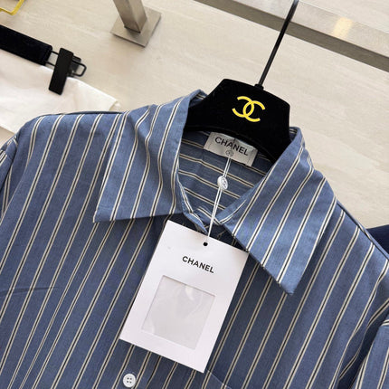 CHANEL 26S SHIRT AND WOOL SCARF 972