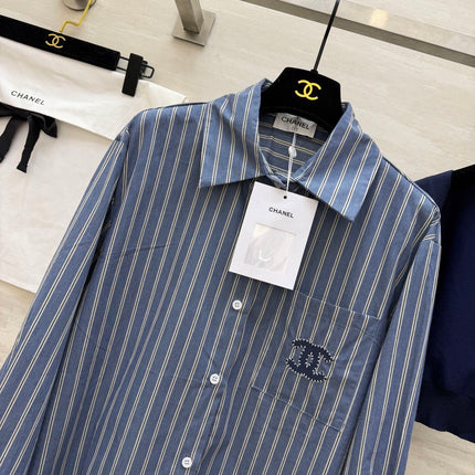 CHANEL 26S SHIRT AND WOOL SCARF 972
