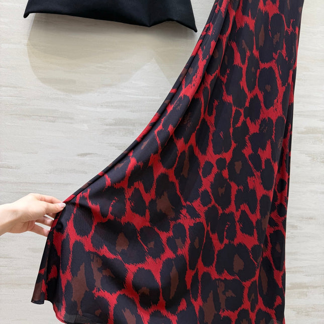 YSL 26S V-NECK MAXI DRESS 276