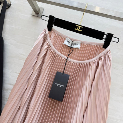 YSL 26S PLEATED MIDI SKIRT 269