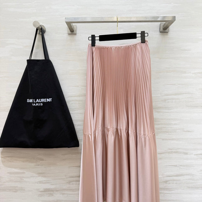 YSL 26S PLEATED MIDI SKIRT 269