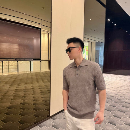 FENDI 26S KNIT POLO SHIRT 035