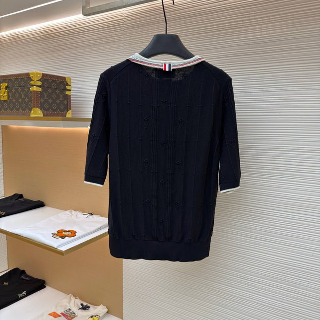 THOM 26S SHORT SLEEVE KNIT TOP STYLE 270