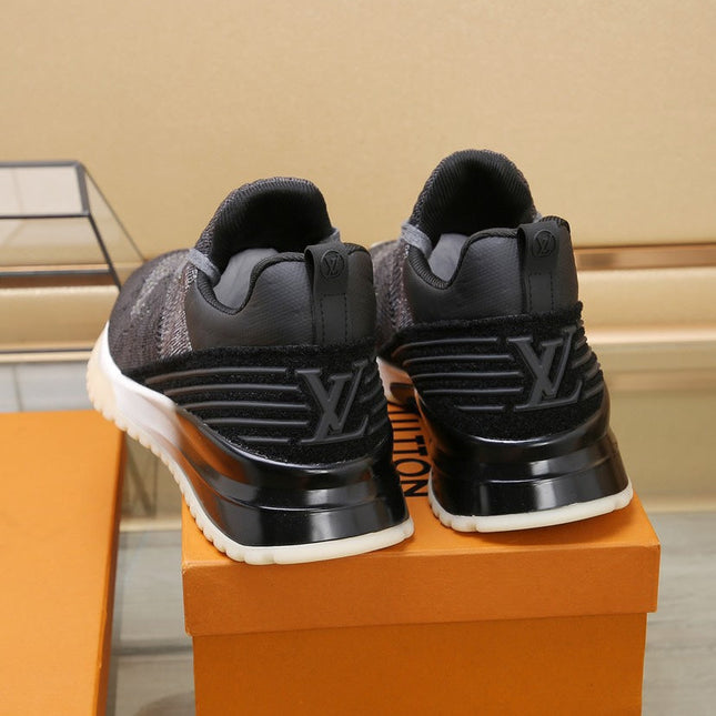 LV V.N.R SNEAKER BLACK AND DARK GREY