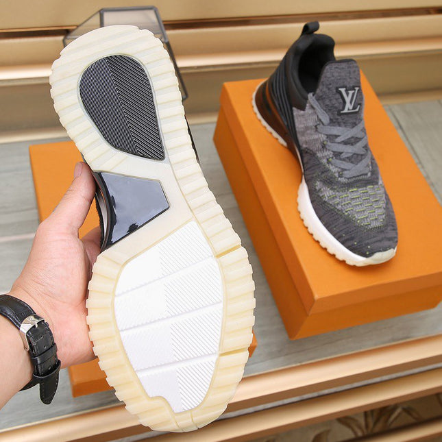 LV V.N.R SNEAKER BLACK AND DARK GREY