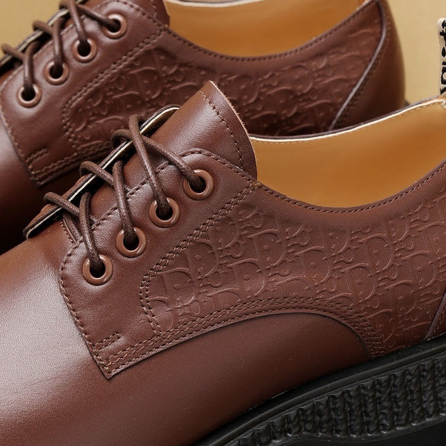 CD EXPLORER DERBY SHOE RUSSET CALFSKIN