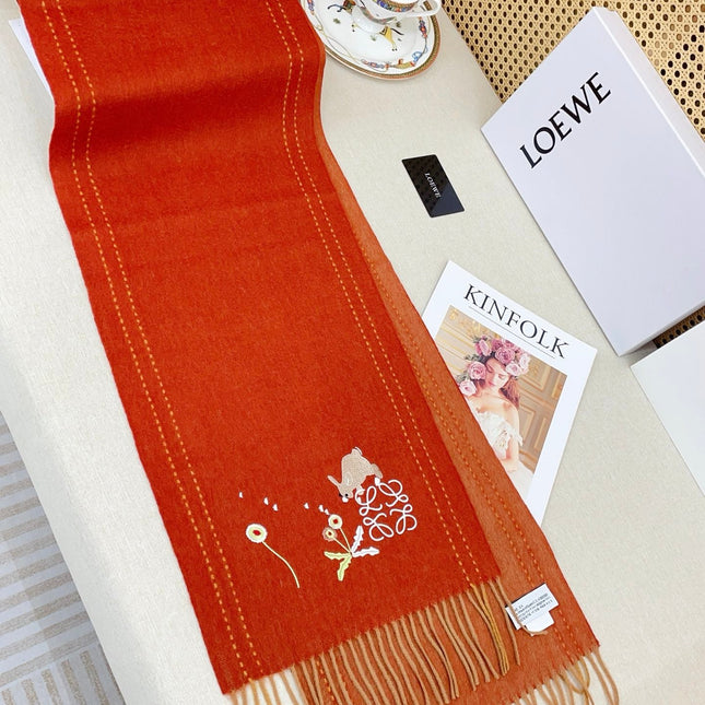 LOEWE 26S SCARF 180 IN CASHMERE 134478
