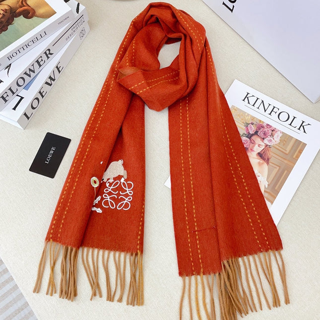 LOEWE 26S SCARF 180 IN CASHMERE 134478