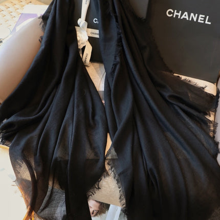 CHANEL 26S SCARF 200 IN CASHMERE 509145