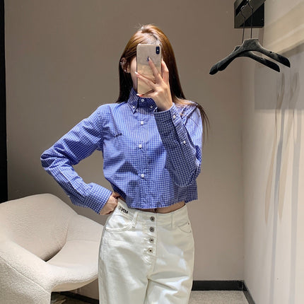 MIUMIU LONG SLEEVE SHIRT STYLE 427