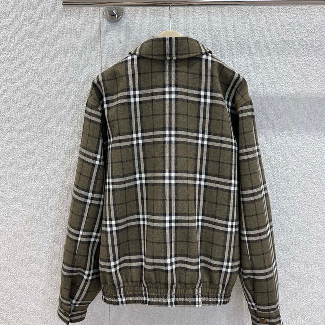 BURBERRY 25S PLAID JACKET 0017