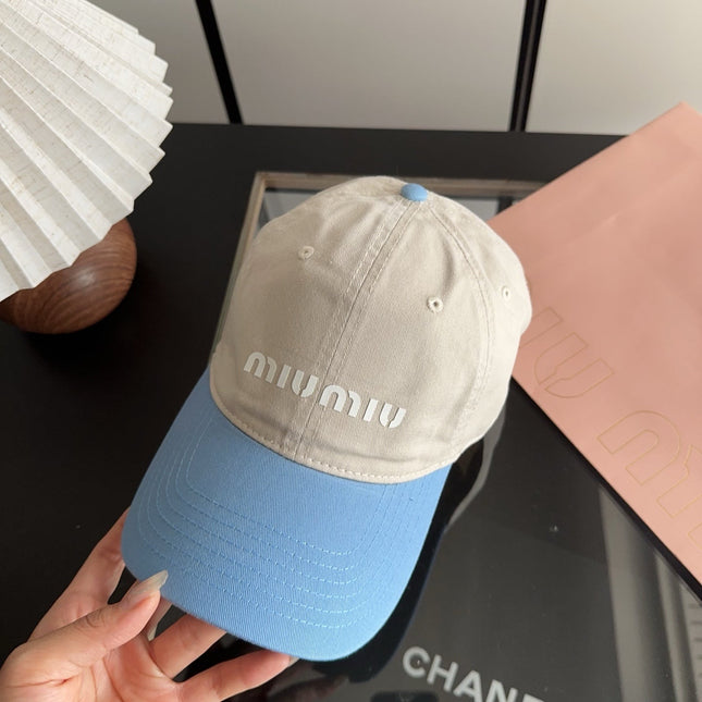 MIUMIU 26S BASEBALL CAP 319593