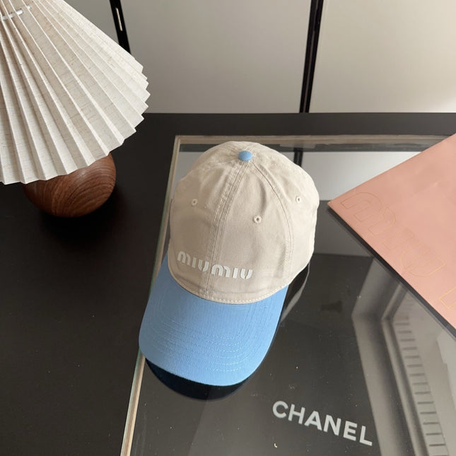MIUMIU 26S BASEBALL CAP 319593