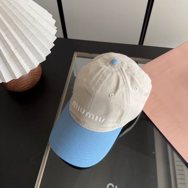 MIUMIU 26S BASEBALL CAP 319593