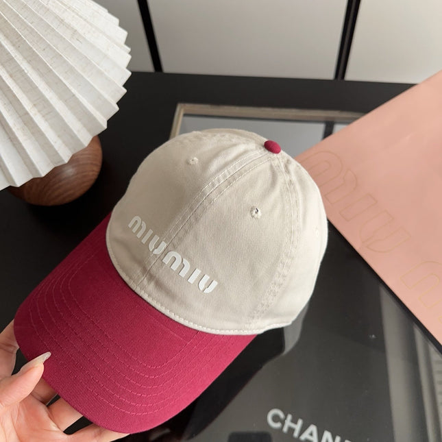 MIUMIU 26S BASEBALL CAP 319594