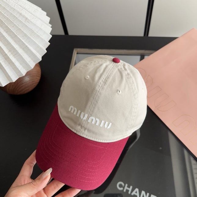 MIUMIU 26S BASEBALL CAP 319594