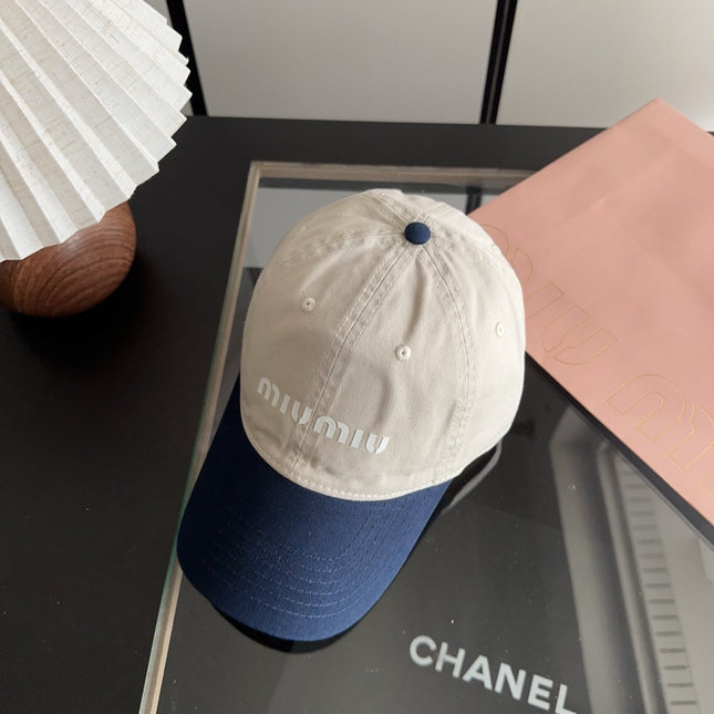 MIUMIU 26S BASEBALL CAP 319595