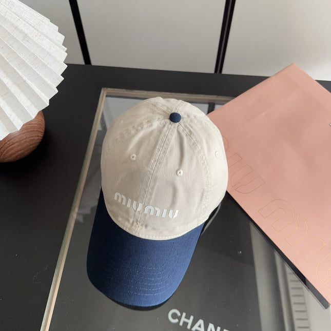 MIUMIU 26S BASEBALL CAP 319595