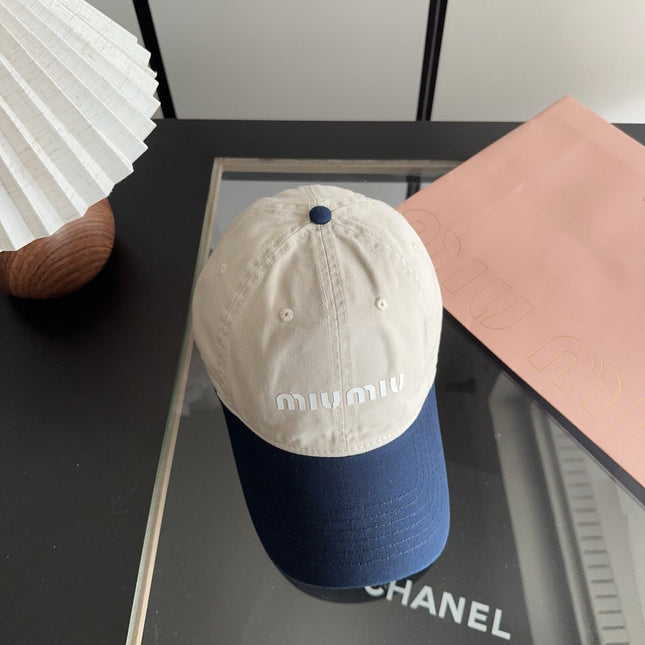 MIUMIU 26S BASEBALL CAP 319595