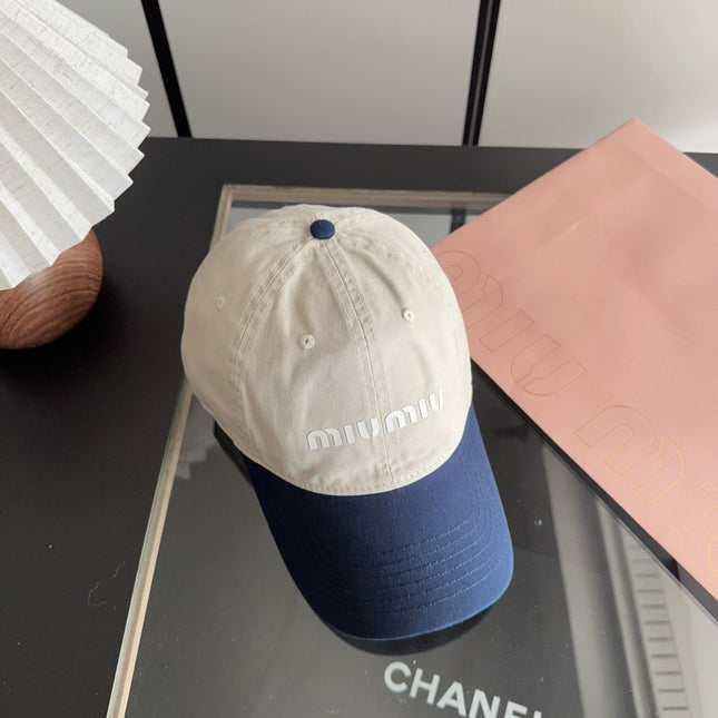 MIUMIU 26S BASEBALL CAP 319595