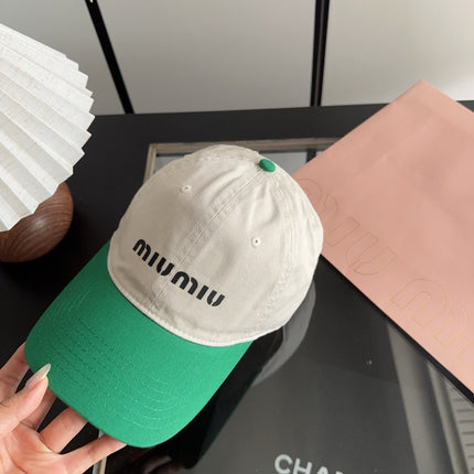 MIUMIU 26S BASEBALL CAP 319596