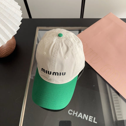 MIUMIU 26S BASEBALL CAP 319596
