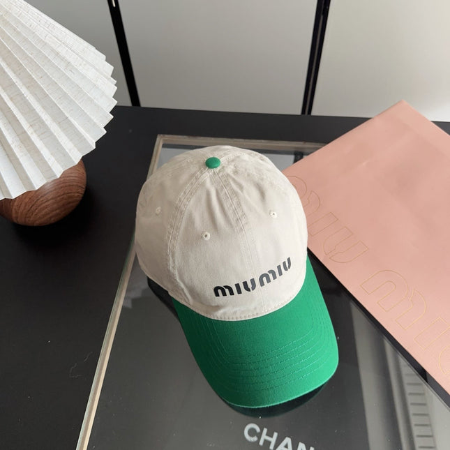 MIUMIU 26S BASEBALL CAP 319596