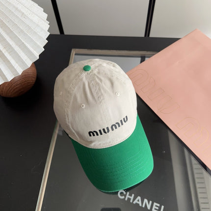 MIUMIU 26S BASEBALL CAP 319596