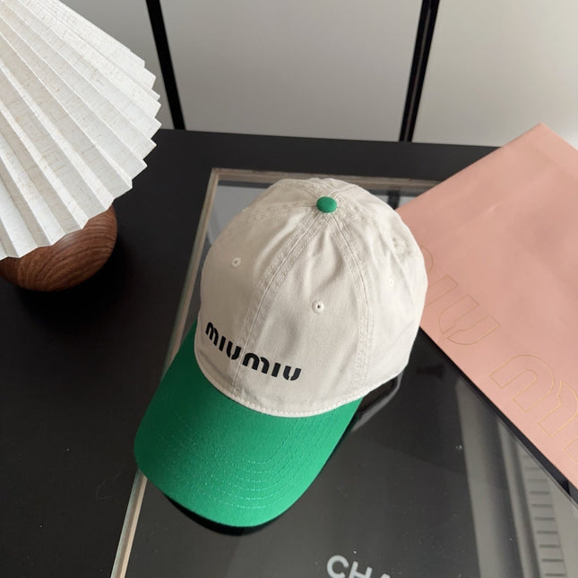 MIUMIU 26S BASEBALL CAP 319596