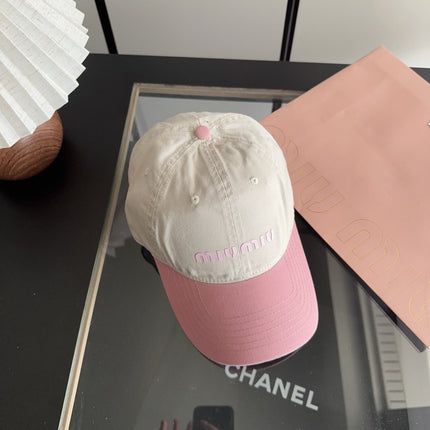 MIUMIU 26S BASEBALL CAP 319598