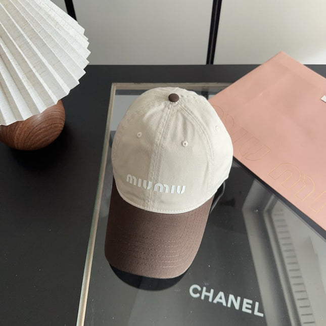 MIUMIU 26S BASEBALL CAP 319599