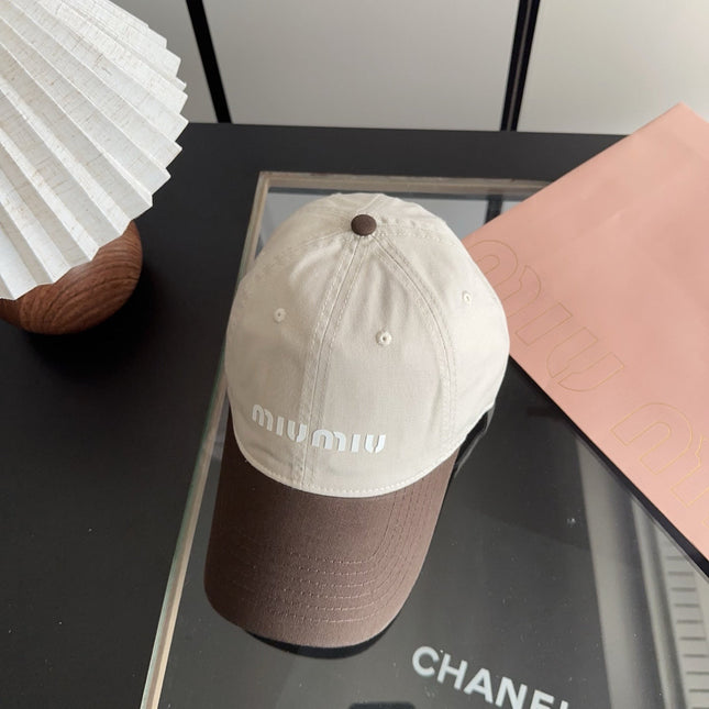 MIUMIU 26S BASEBALL CAP 319599