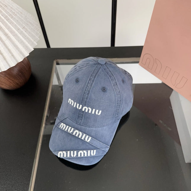 MIUMIU 26S BASEBALL CAP 332734