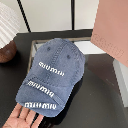 MIUMIU 26S BASEBALL CAP 332734