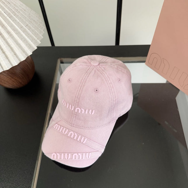 MIUMIU 26S BASEBALL CAP 332733
