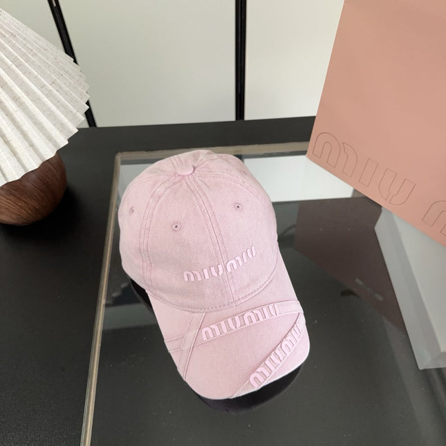 MIUMIU 26S BASEBALL CAP 332733