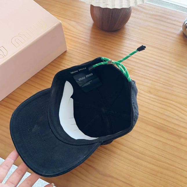 MIUMIU 26S BASEBALL CAP 329805