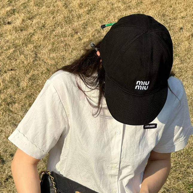 MIUMIU 26S BASEBALL CAP 329805