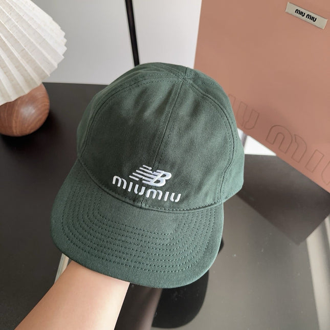 MIUMIU 26S BASEBALL CAP 329818