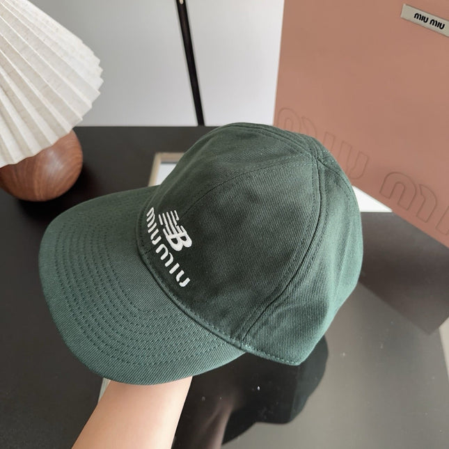 MIUMIU 26S BASEBALL CAP 329818