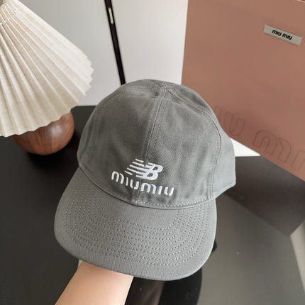 MIUMIU 26S BASEBALL CAP 329819