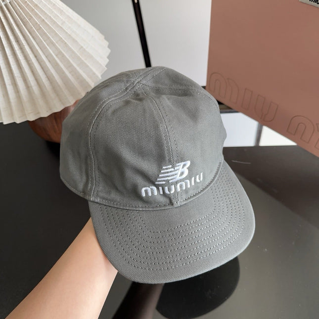 MIUMIU 26S BASEBALL CAP 329819