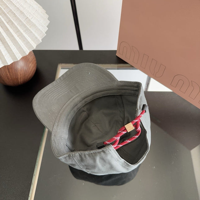 MIUMIU 26S BASEBALL CAP 329819