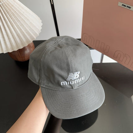 MIUMIU 26S BASEBALL CAP 329819